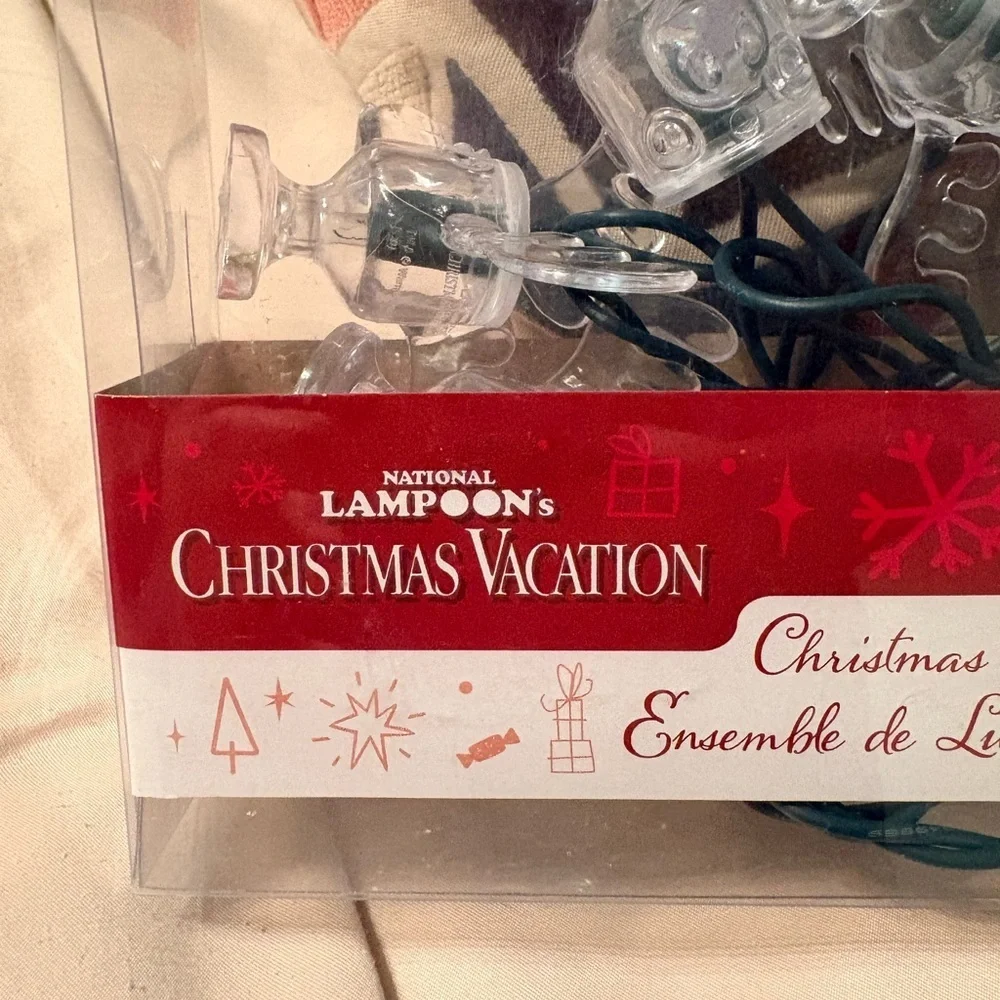 NIB National Lampoon's Christmas Vacation Moose Mug String Lights Kurt Adler
